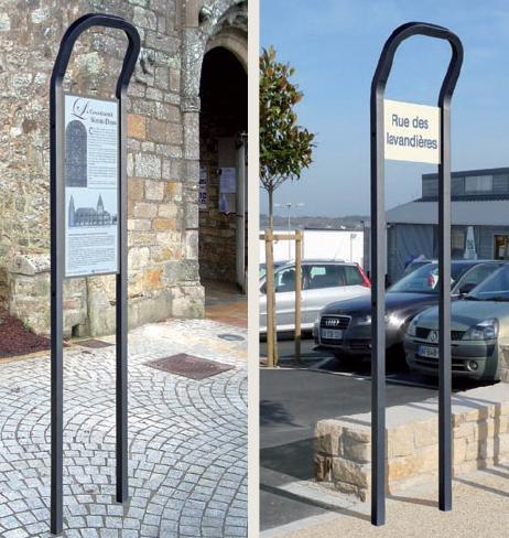 TOTEM D'INFORMATION ET DE RUE 