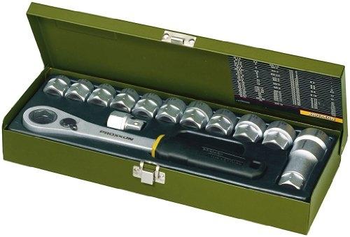 PROXXON 23604 - Coffret de 14 outils spéciaux 1/2'' - Dimensions de 13 à 27 mm_0