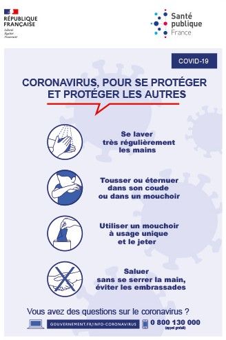 29039 - Panneau consignes de sécurité coronavirus - virages - dimension 450 x 300 mm - film de protection anti-UV et anti-rayures_0