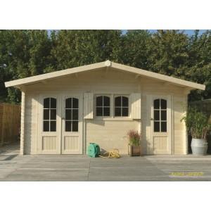 Abri de jardin en bois 40mm rostock - s8970-sans plancher_0