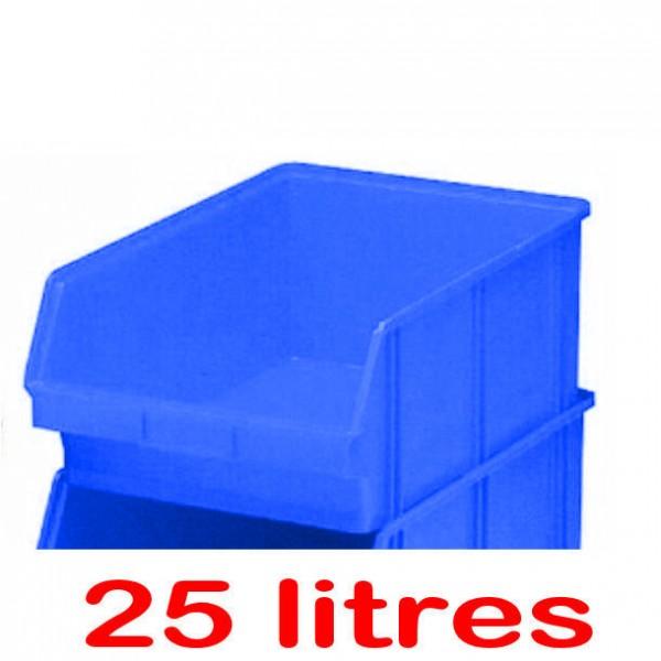 Bac à bec éco - largeur 485 mm - bleu - robuste et résistant aux chocs_0