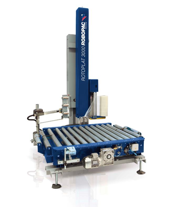 Banderoleuse automatique à plateau tournant - Rotoplat 3000 - basse production, vitesse jusqu'à 12 tr/min_0