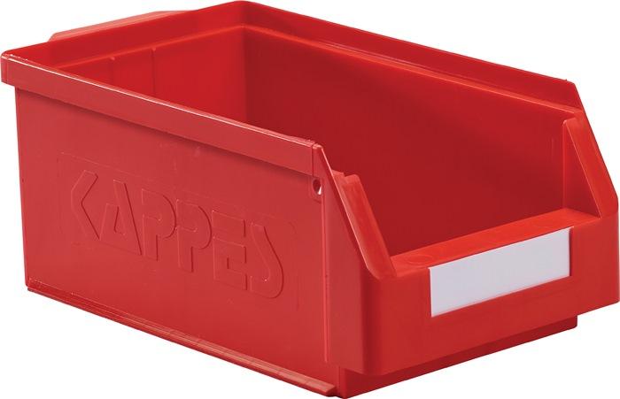 Boîte de rangement à  ouverture frontale L350xl200xH150 mm PE rouge RASTERPLAN_0