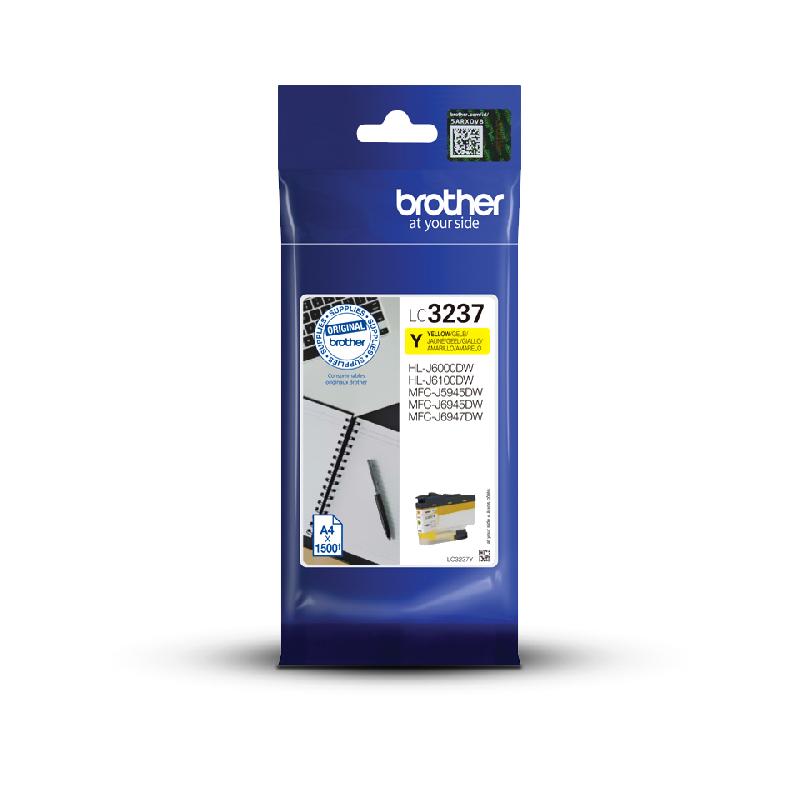 Brother LC3237Y - Cartouche d'encre originale – Jaune_0