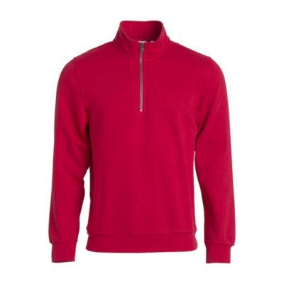 CLIQUE Sweat basic camionneur rouge L_0