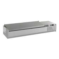 COMBISTEEL - Puits réfrigéré couvercle inox 1/3 GN x 6 - 7435137890843_0