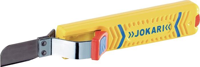 Couteau à dénuder Secura no. 28G - 170 mm - lame droite avec capuchon de protection - marque JOKARI_0