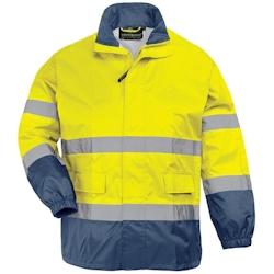 Coverguard - Ensemble HV HI WAY jaune bleu marine RAINSUIT classe 3 Jaune / Bleu Marine Taille 2XL - XXL jaune 3435241700247_0