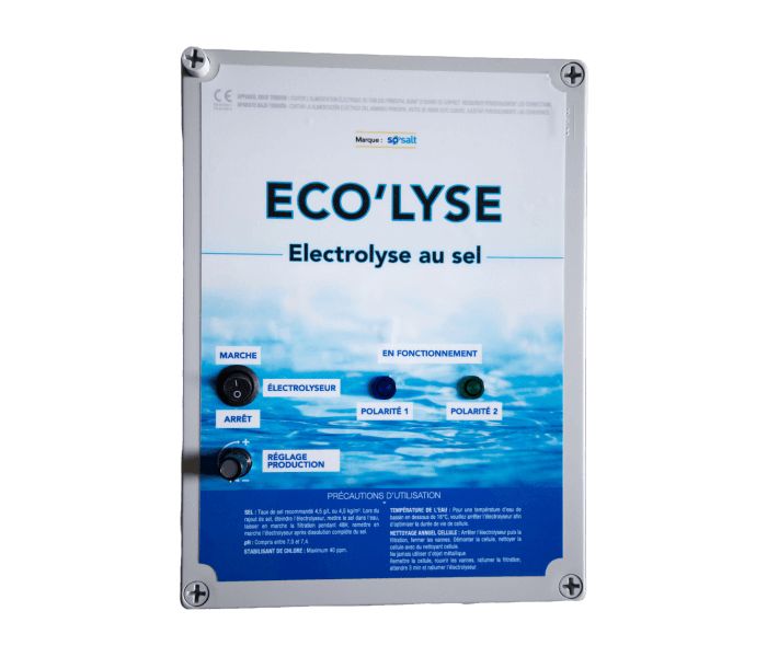 Électrolyseur au sel Eco'Lyse 90 by So'Salt - pour piscines jusqu'à 90 m3 - fabrication française_0