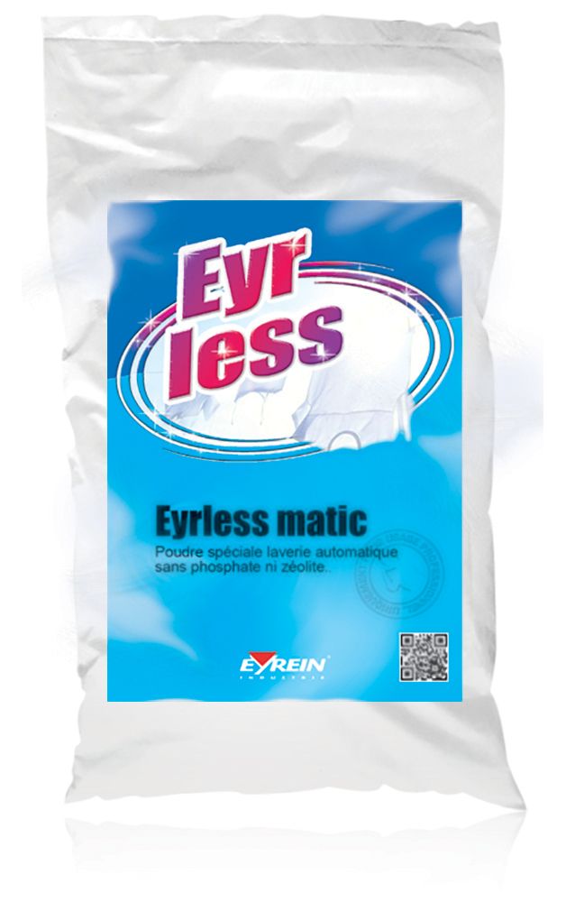 Eyrless Matic - Lessive en poudre pour laverie automatique - Sac 20kg - Réf. A05561_0