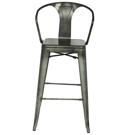 FAUTEUIL DE BAR IRON MÉTAL ACIER