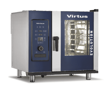 Four à convection électrique + vapeur directe avec système autonettoyant 6xGN - VIRTUS AIC0071/FN_0