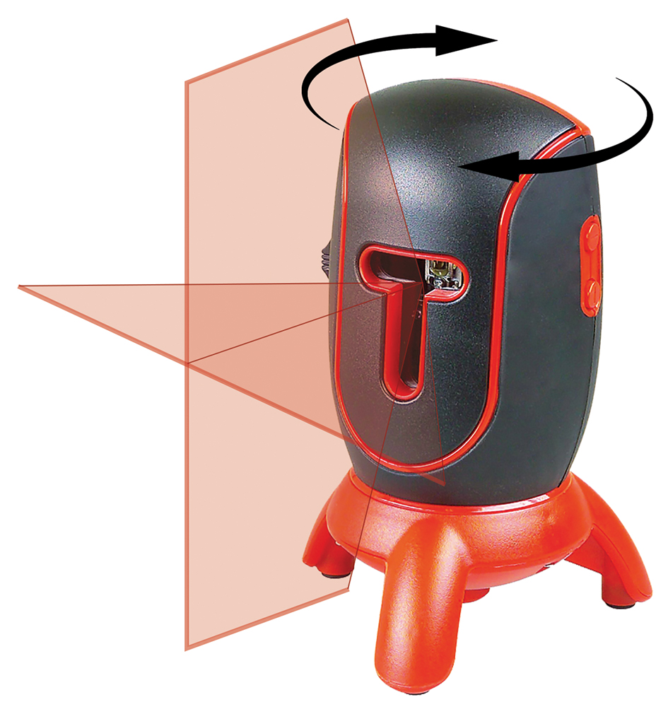 Laser rotatif 360
