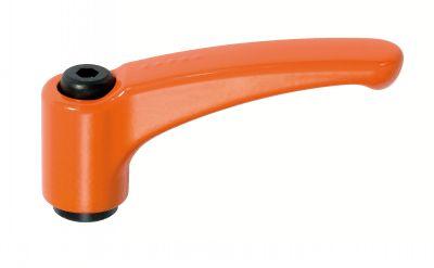 MANETTE INDEXABLE - ZAMAC A INSERT TARAUDE - ORANGE (14-22)_0