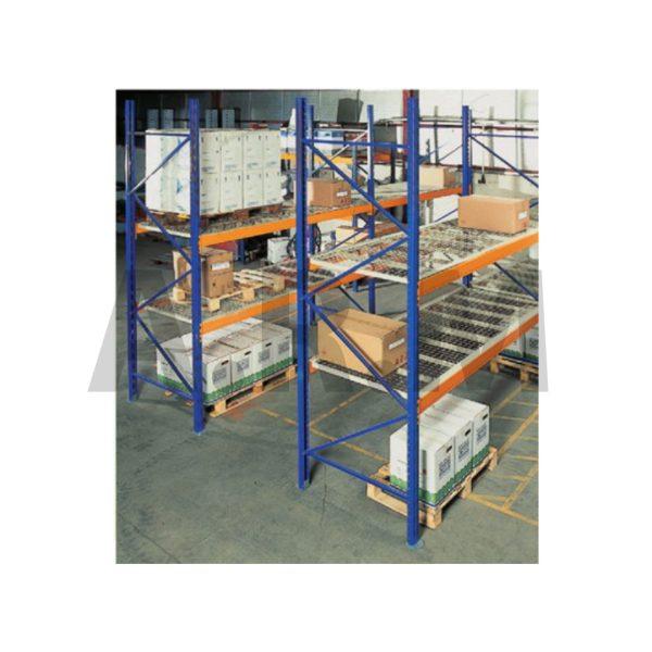 Platelages métalliques sur les lisses de rayonnage_0