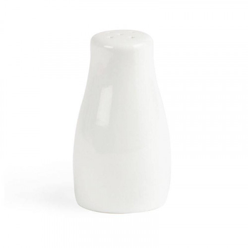 POIVRIÈRES EN PORCELAINE BLANCHE OLYMPIA 90 MM - LOT DE 12