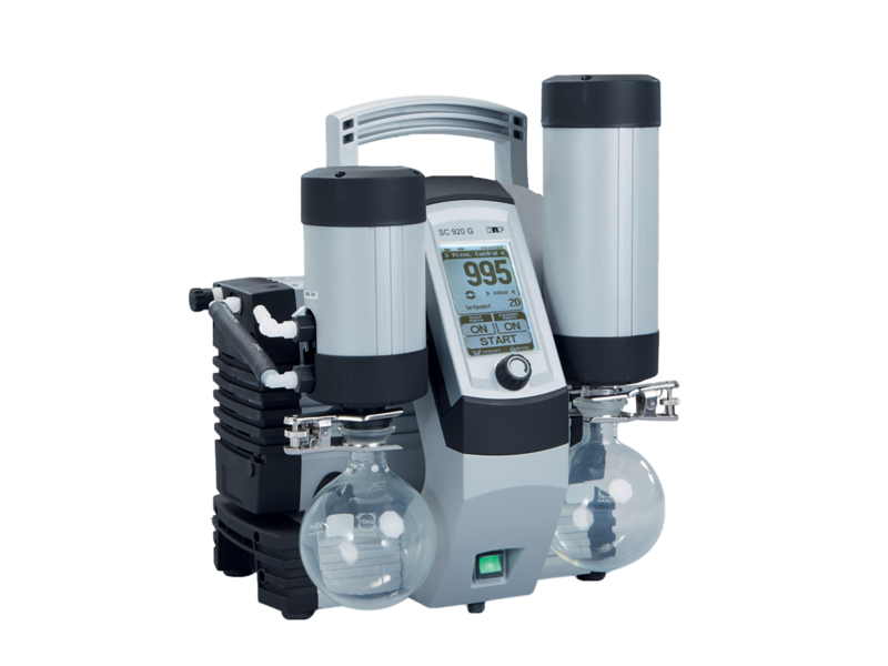 Pompe de laboratoire KNF SC 920 G - système à vide et à membrane, débit max. 21 l/min, vide limite 2 mbar_0