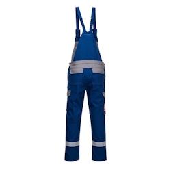 Portwest - Cotte à Bretelles anti feu bicolore BIZFLAME ULTRA Bleu Roi Taille XL - XL bleu 5036108308866_0