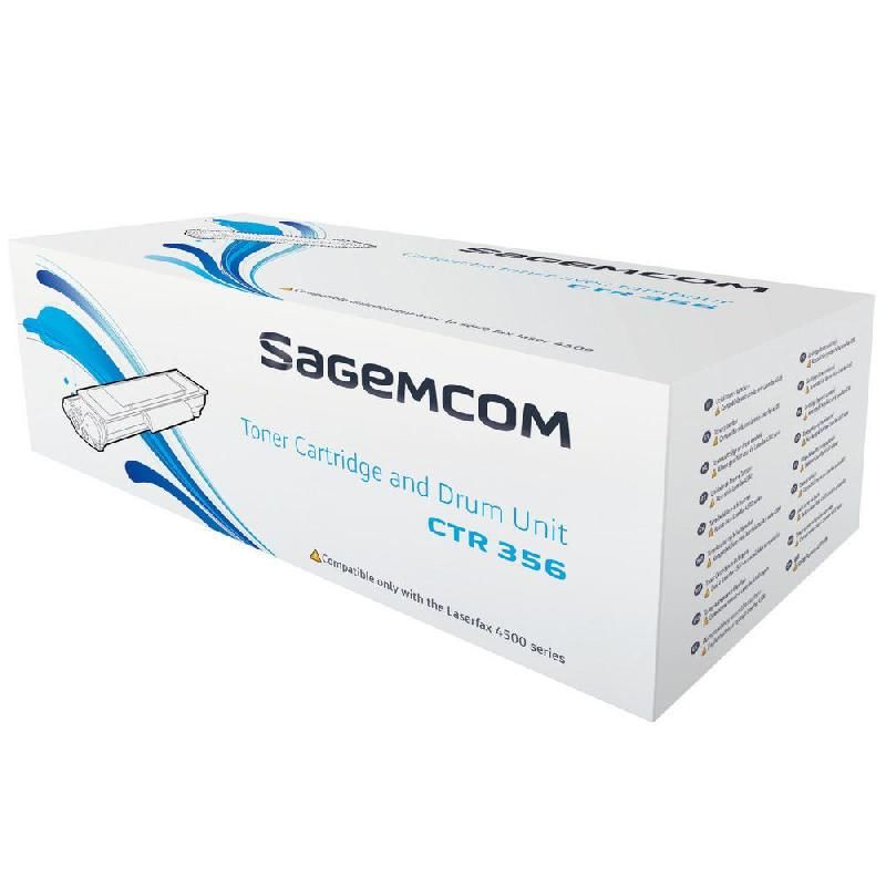 SAGEM TONER ORIGINAL CTR 356 (CTR-356) - COULEUR: NOIR