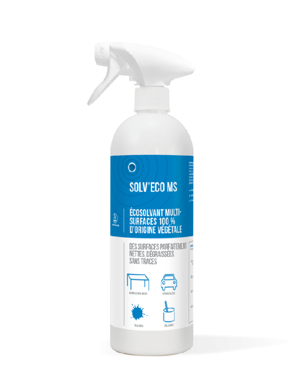 Solveco MS 750 ml - Dégraissant multi-usages pour inox, plastiques et surfaces diverses - Référence 41302067_1 - Marque HTS BIO_0