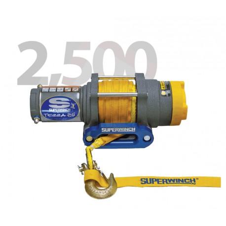 Treuil électrique Superwinch TERRA 25SR 12V - 1134 kg avec corde synthétique et relais étanche_0