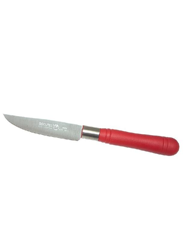 12X Couteau Portugais Lame 9 Cms Avec Manche En PP Rouge - 5603680031811_0