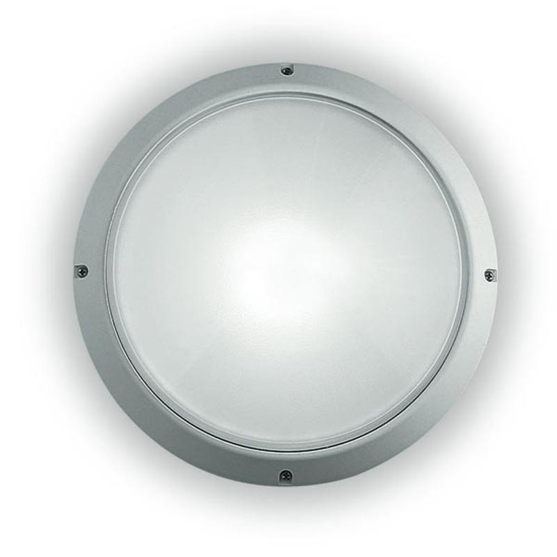 PERFORMANCE IN LIGHTING APPLIQUE OU PLAF. D\'EXT. SUPERDELTA TONDO, IVOIRE.