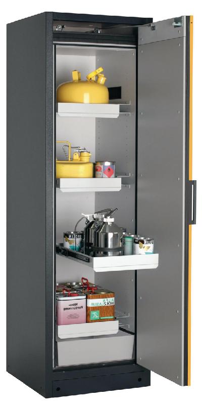 ARMOIRE SÉCURITÉ Q-PEGASUS-90 Q90.195.060.WDACR GRIS/JAUNE - MANUTAN COLLECTIVITÉS