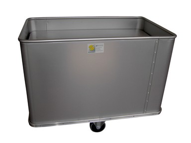 Bac en aluminium à fond mobile - capacité de 230 à 1000 litres - ergonomique pour poste de travail_0