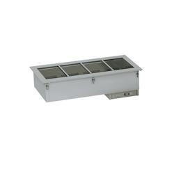 Bain Marie Électrique à Sec Intégré 4x GN 1/1           1440x610x373mm VIRTUS GROUP - 7864908272586_0