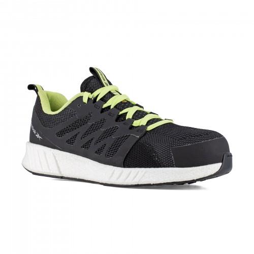 BASKETS DE SÉCURITÉ FUSION FLEXWEAVE SAFETY S1P SRC - NOIR / VERT FLUO - TAILLE 44 REEBOK