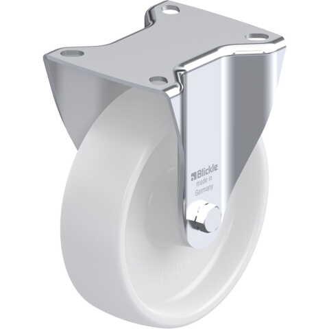 BLICKLE - ROULETTE FIXE Ø 125MM BANDAGE POLYAMIDE PA 6.6 250KG - B-PO 125R
