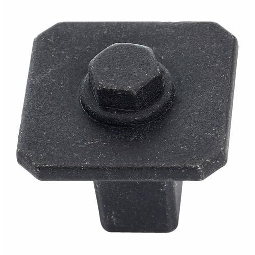 BOUTON DE MEUBLE EN ZAMAK KENTUCKY-NOIR METAKOR