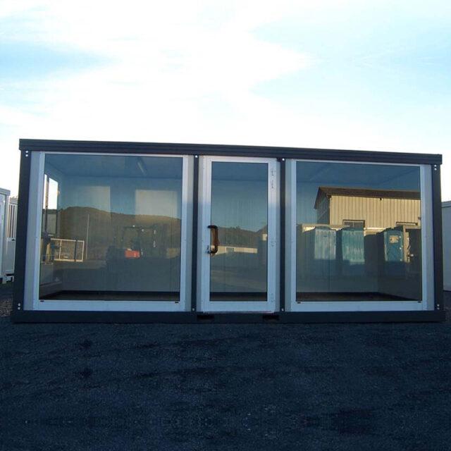 Bungalow Neuf Bulle de Vente - Série Renforcée V1 - 6 mètres - Façade Vitrée - 13,2 m²_0