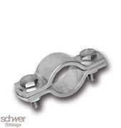 Colliers de fixation - Schwer Fittings - RS-C-A - DIN 3567 Form A avec vis et écrous inclus_0