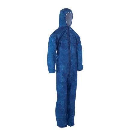 Combinaison de protection jetable bleue PLYCBCBLE Singer Safety - PLYCBCBLE-XXL - polypropylène, légère et confortable_0