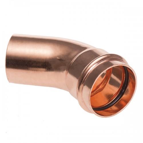 COUDE CUIVRE 45° M/F À SERTIR PRESS - DIAMÈTRE 16 MM CONEX BANNINGER