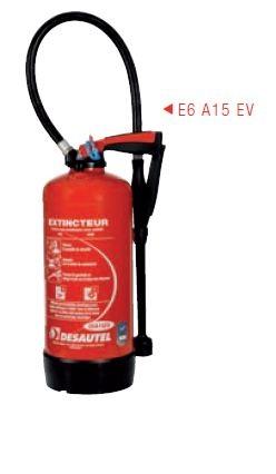 Extincteur portatif eau pulvérisée avec additif séparé - 6L et 9L - E6 A15 EV / E9 A1 EV - Certifié NF-EN 3_0