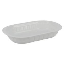 Firplast Barquette oblongue blanche 220CC (x2100) - marron 3342690004577_0