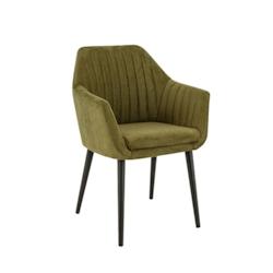 France Mobilier CHR Fauteuil hôtel restaurant Aline 59 x 63 x 87cm x2 Vert Olive - 3760326521289_0