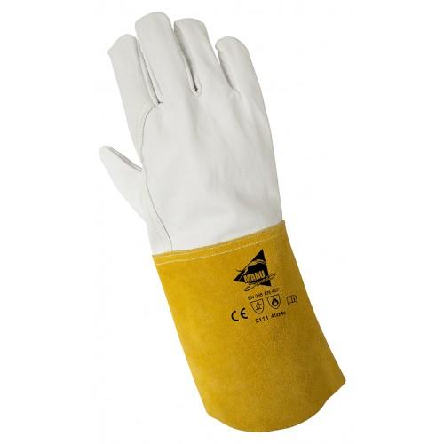 GANTS DE SOUDEUR THERMIQUES EN CUIR - A906 - 12 PAIRES - TAILLE 10 MANUSWEET