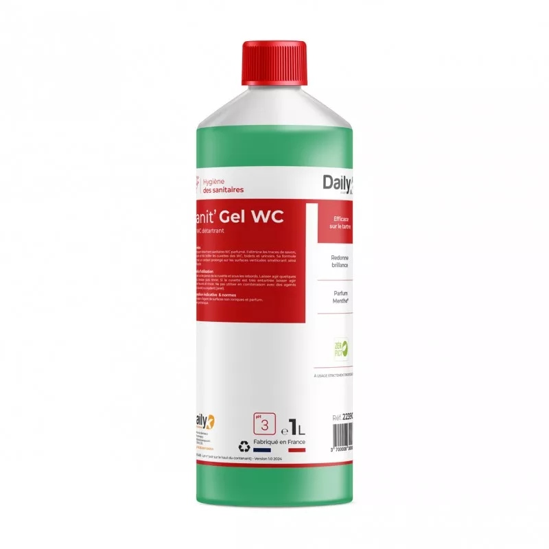 Gel WC détartrant parfum menthe_0