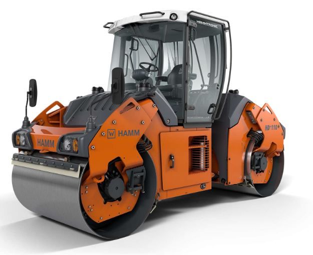 HD+ 110 VV - Rouleau compresseur tandem Hamm - 10965 kg - Deux cylindres vibrants_0