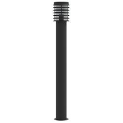 Helloshop26 - Lampadaire d'extérieur 110 cm acier inoxydable noir 02_0042505 - 3000218171063_0