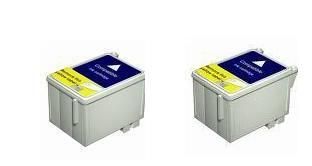 LOT DE 2 CARTOUCHES COMPATIBLE EPSON T014 COULEUR