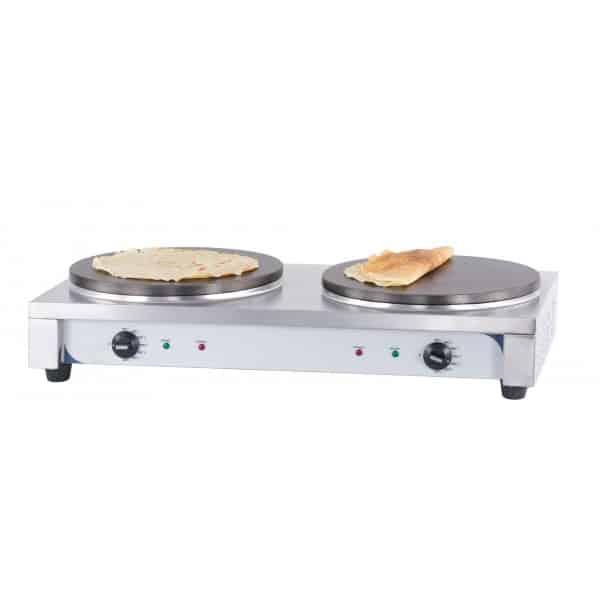 Materiel crêperie professionnel double 40 électrique 2 x 2700 W_0