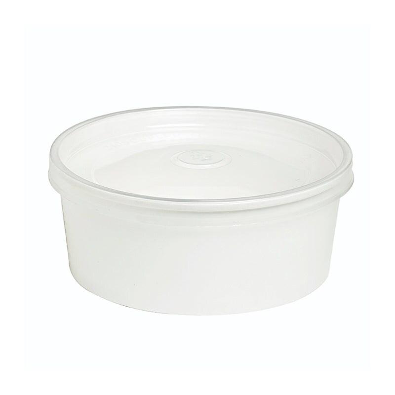 Nvase Ecolomique - 50Pcs - Saladier rond Blanc 