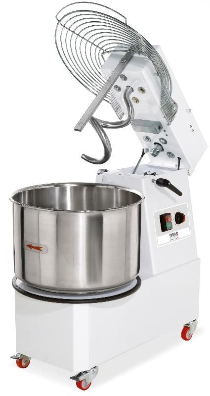 Pétrin à spirale 42L à tête basculante, capacité 33 kg - MEC GLR42 - monophasé 230V_0