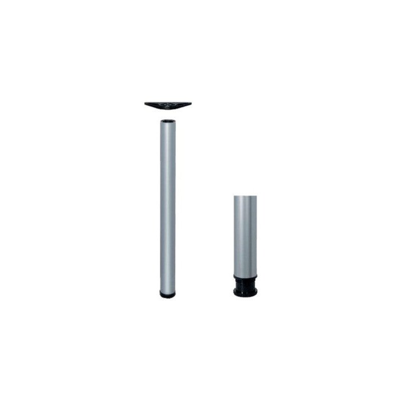 PIED DE TABLE RONDELLA DIAMÈTRE 60MM HAUTEUR 900MM ACIER CHROMÉ - 635.06.294