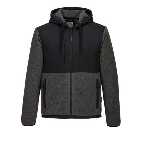 VESTE POLAIRE KX3 BORG KX371 NOIR/GRIS XXL - PORTWEST